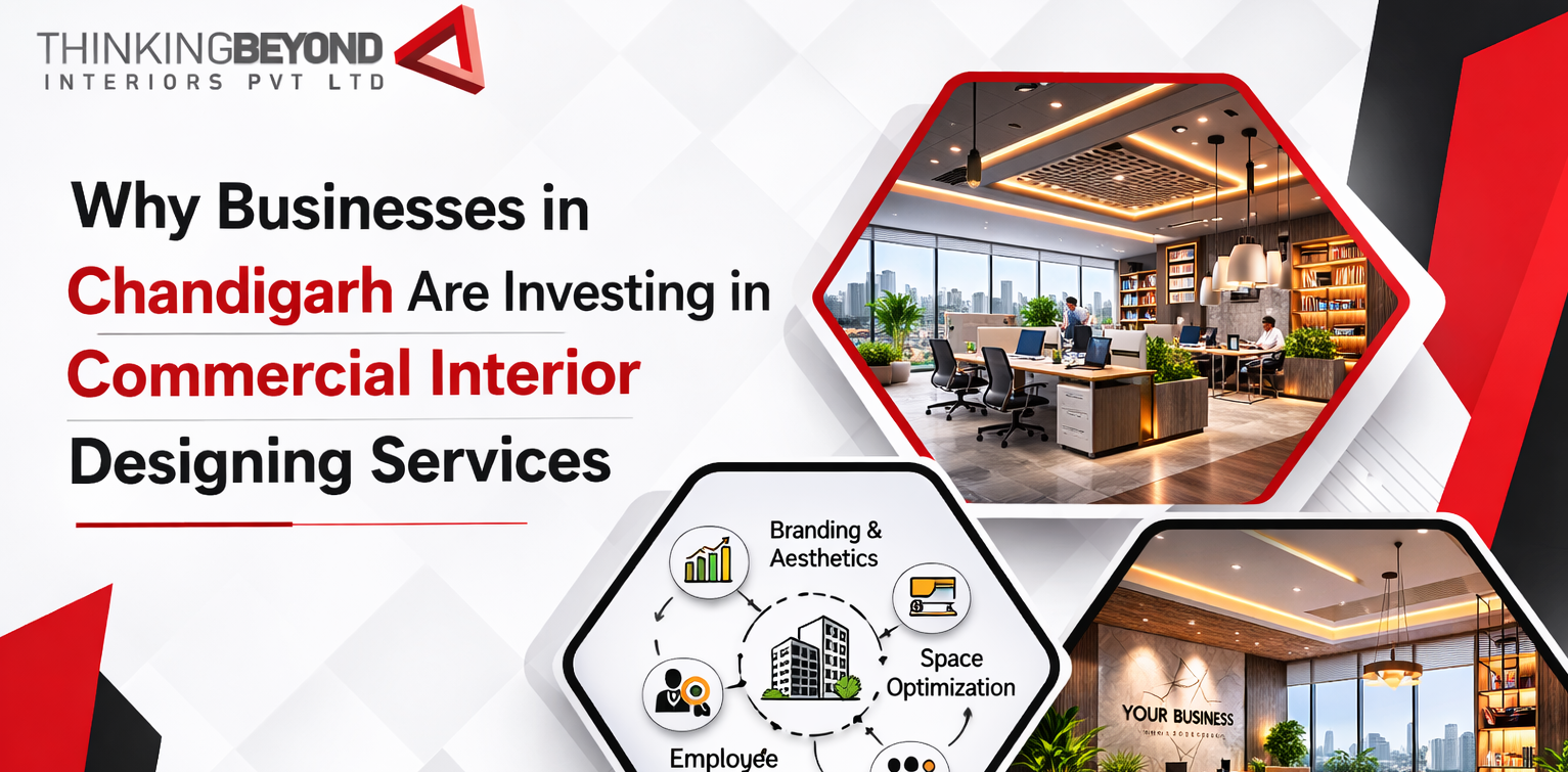 Why Businesses in Chandigarh Are Investing in Commercial Interior Designing Services