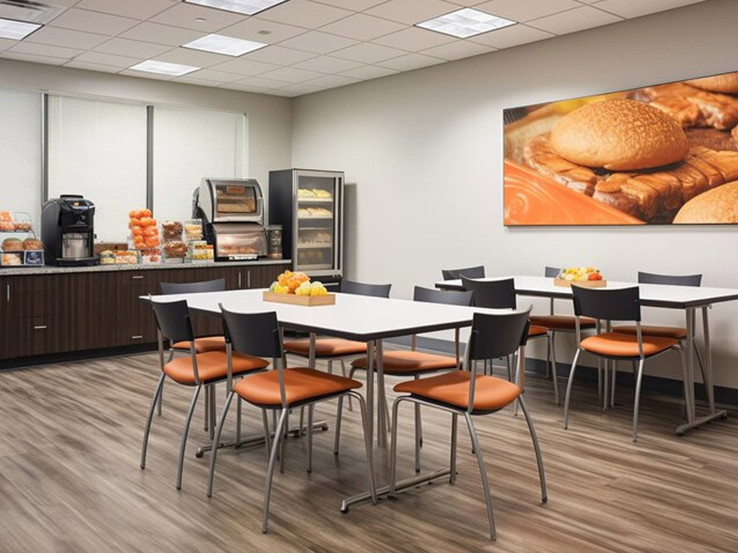 Pantry and Cafeteria Interior Setup in Amritsar